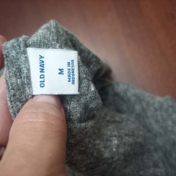 Old Navy Blue and White Sheath Midi Dress - Picture 2 of 2